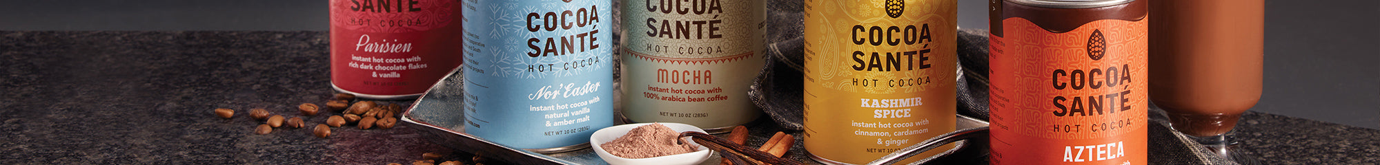 Cocoa Santé | Gourmet Organic Hot Cocoa | Harbor Sweets