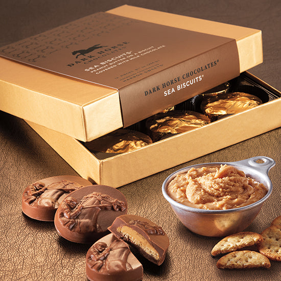 Peanut Butter Sea Biscuits gift box - Harbor Sweets