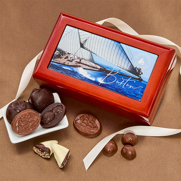 Boston Wooden Box Gift Assortment - 20 pc – Harbor Sweets