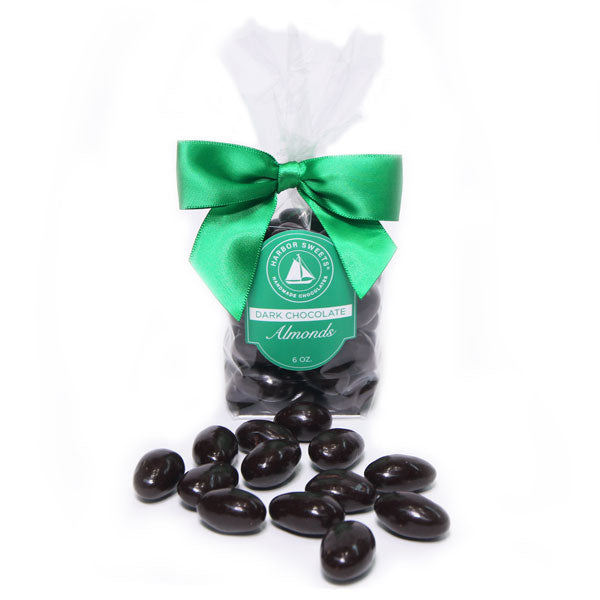 Dark Chocolate Covered Almonds - 6 oz