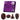 Halloween-themed chocolate pieces with a purple 'Happy Halloween' box featuring spider webs and a black cat logo.