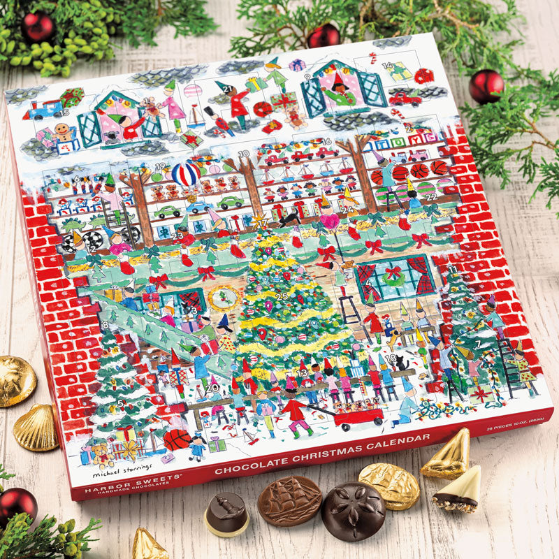 Santa's Toy Shop Advent Calendar - 28 pc