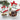 Two boxes that say "Happy Holidays" on the front, one box has Sweet Sloops in front, one has a milk and dark nautical assortment in front. Both boxes have a red ribbon around the box.