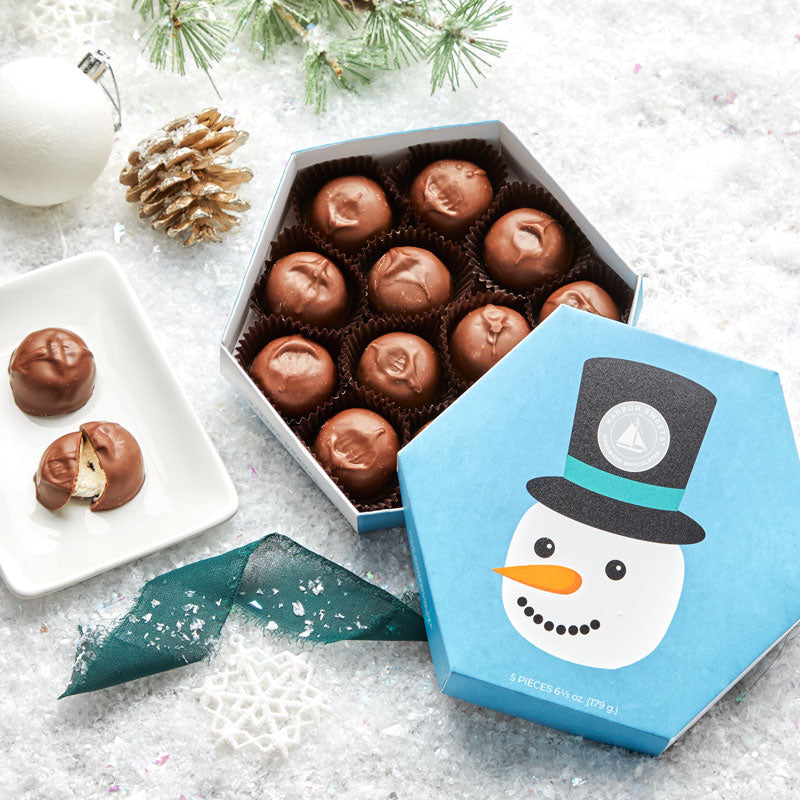 Snowman Milk Chocolate Marshmallows - 12 pc