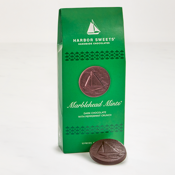 Marblehead Mints Chocolate Gable Box - 12 pc. – Harbor Sweets