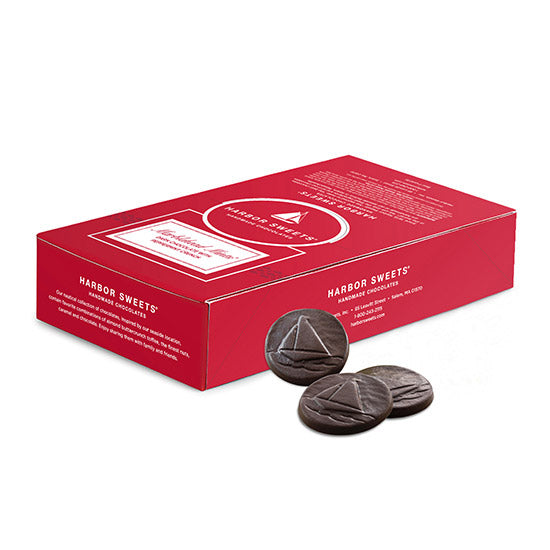 Chocolate Marblehead Mints Bulk Box - 80 pc