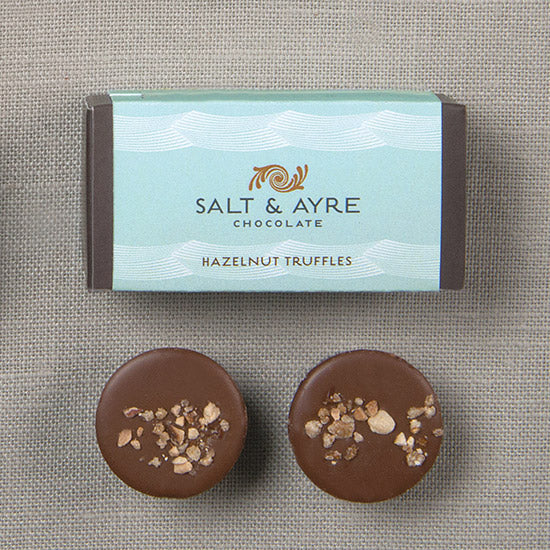Hazelnut Truffle Favor Box