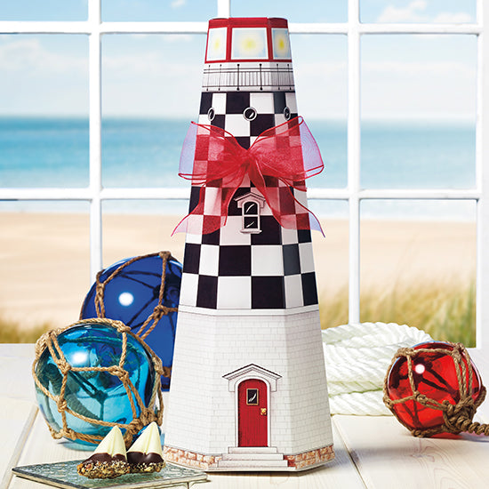 Lighthouse Box | Gourmet Nautical Chocolate Gifts | Harbor Sweets